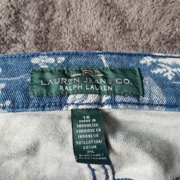 Lauren Ralph Lauren Floral Jeans - Picture 2 of 5